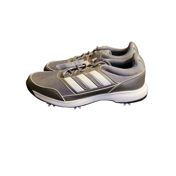 Adidas Tech Response 2.0 Gray Silver Metallic Mens Golf Shoes Size 11.5